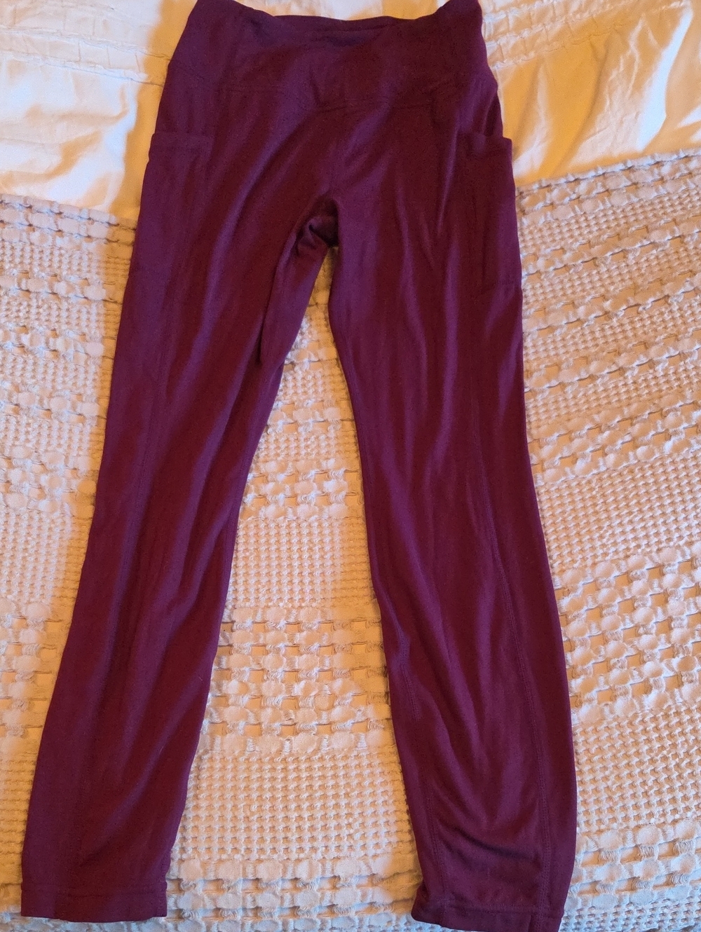 Roots Women's Leggings in Deep Plum